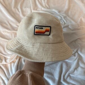 Rip Curl Beige Corduroy Kids Bucket Hat